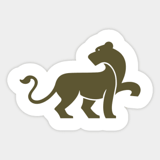 African Lion Sticker